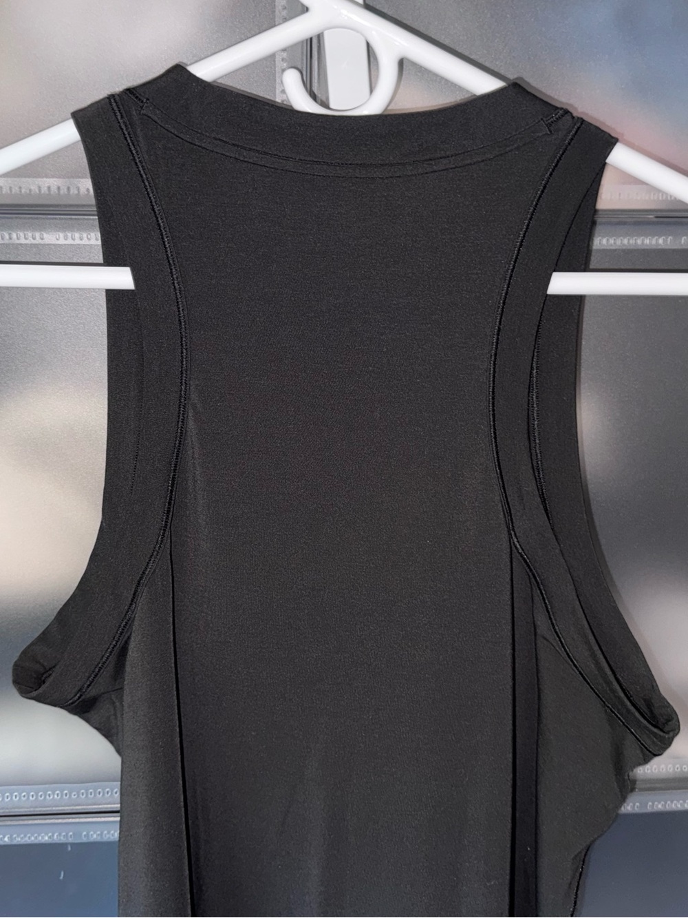 Lululemon Jersey Training Tank Top in Black Size 12 - Picture 8 of 11